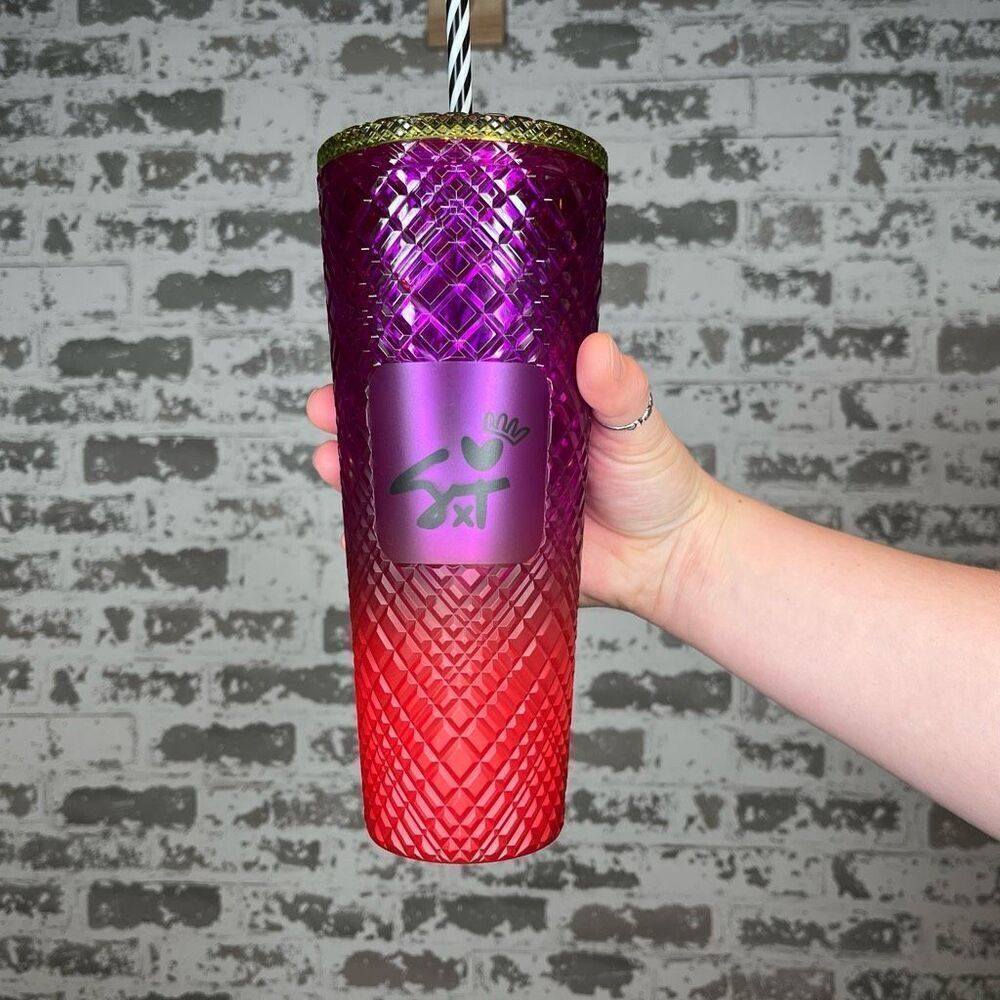 Starbucks | nwt she this collab cup lid and straw